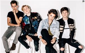 The Vamps - consisting of Brad Simpson, James McVey, Connor Ball & Tristan Evans